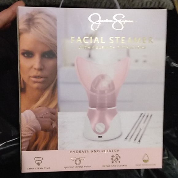 J.s bran facicial steamer with skin prep tool new
